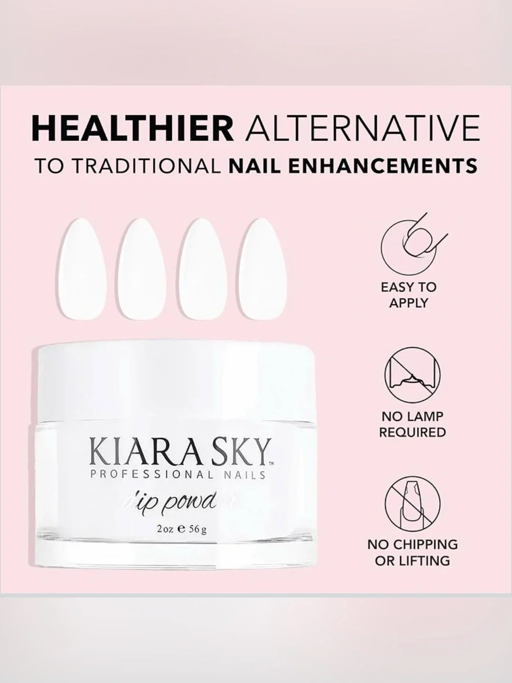 💅 Kiara Sky Professional Clear Dip Powder (DMC2) – New